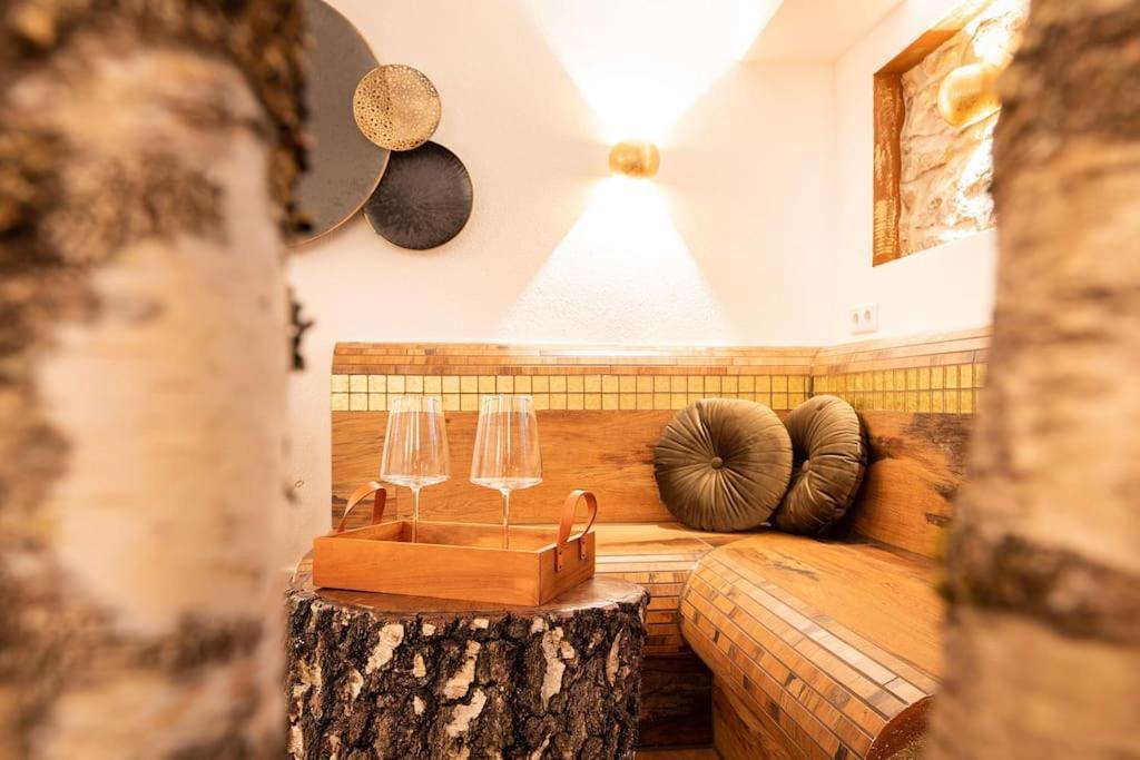 Chalet Vitaspa - Whirlpool & Sauna Privatspa Pegnitz Ngoại thất bức ảnh
