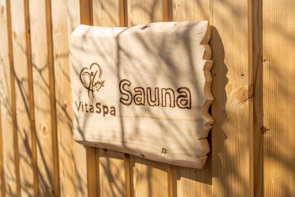 Chalet Vitaspa - Whirlpool & Sauna Privatspa Pegnitz Ngoại thất bức ảnh