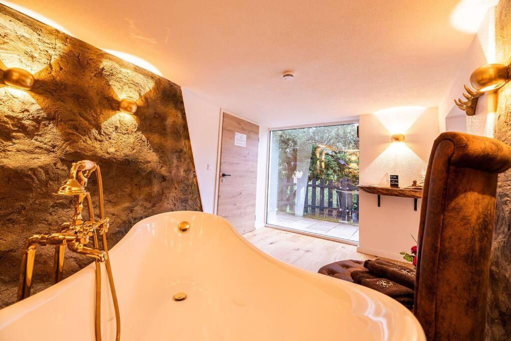 Chalet Vitaspa - Whirlpool & Sauna Privatspa Pegnitz Ngoại thất bức ảnh