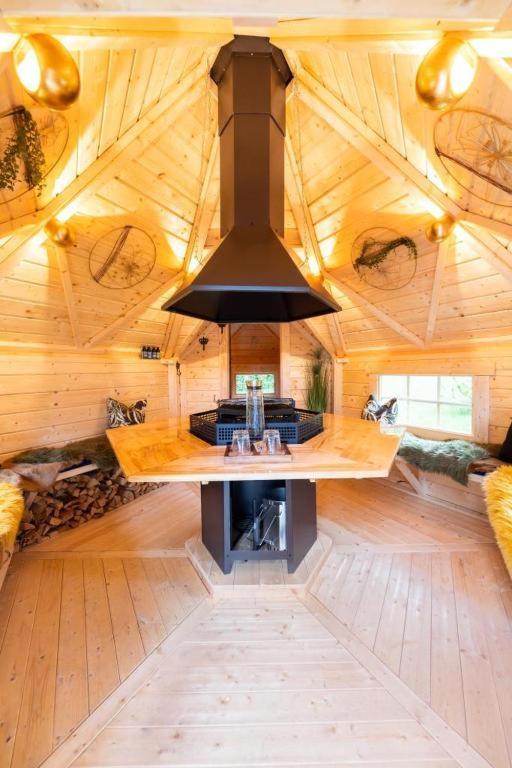 Chalet Vitaspa - Whirlpool & Sauna Privatspa Pegnitz Ngoại thất bức ảnh