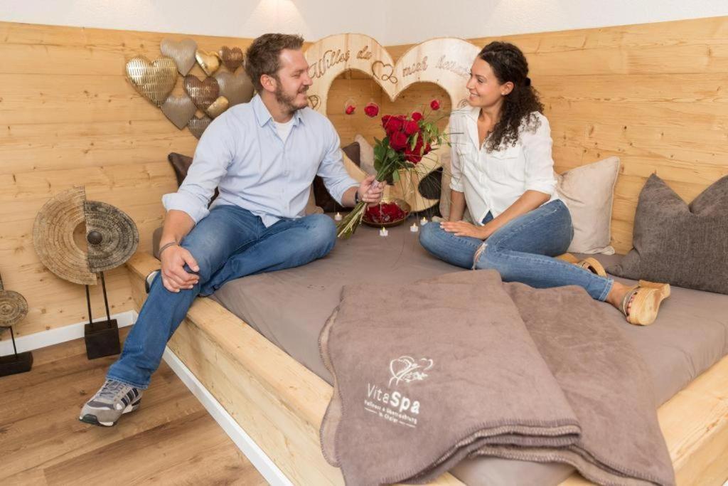 Chalet Vitaspa - Whirlpool & Sauna Privatspa Pegnitz Ngoại thất bức ảnh