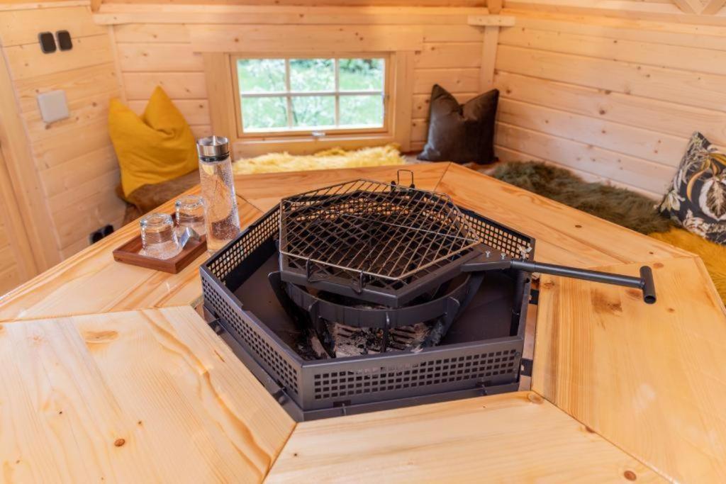 Chalet Vitaspa - Whirlpool & Sauna Privatspa Pegnitz Ngoại thất bức ảnh